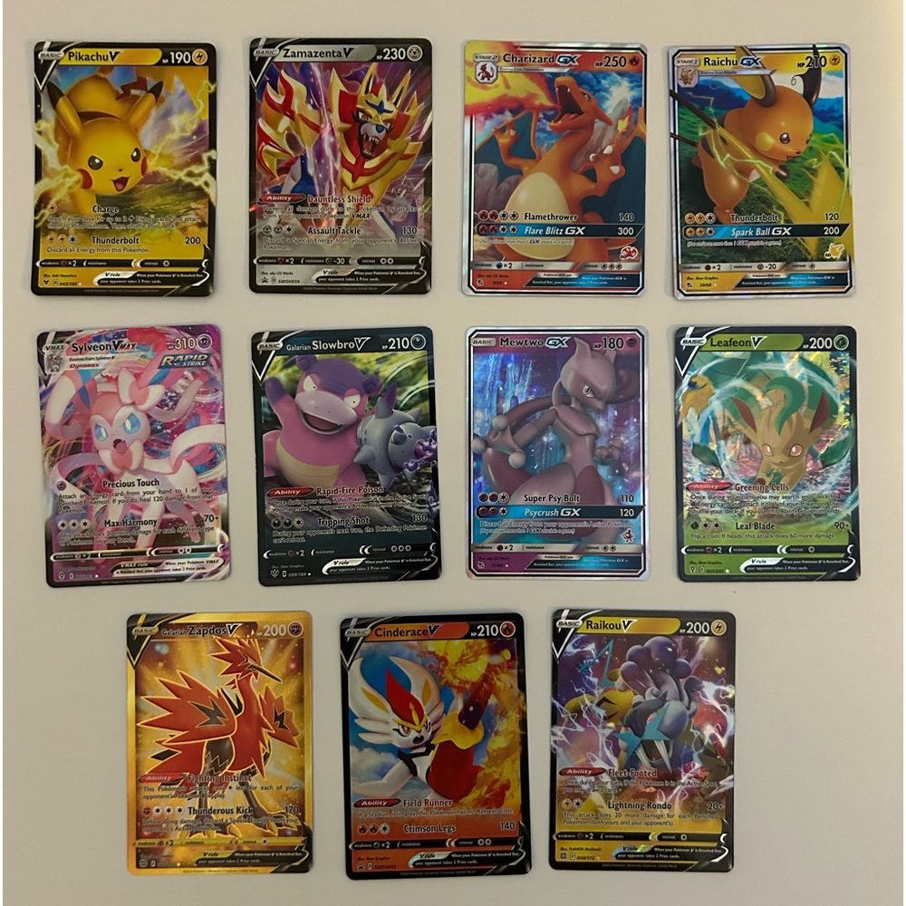 11 Rare Pokémon Cards with Cardgaurd